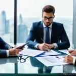 Home 11 글로벌 무역에서 발생하는 분쟁 사례와 해결 방법 - **Image Prompt: Diligent International Risk Assessment Team**
**Description:** A professional an...